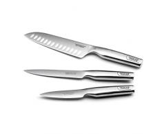 Sabatier Trompette 870100MBA1004 Asean Set 3 couteaux de cuisine
