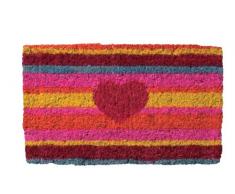 Young Generation Shoe Max YH 101028 M Paillasson en Fibre Coco avec Base en Latex Anti-dérapant CÅur 37 x 22 cm