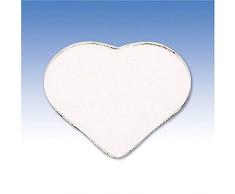 Knorr Prandell 72Â x 65Â mm 4Â piÃ¨ces dÃ©coratifs Miroir CÅur, Argent