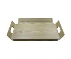 Point-Virgule PV-LIV-1144 Plateau à Bords Relevés Bois 44,5 x 33,5 x 4,5 cm