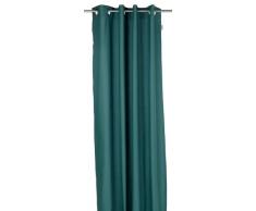 Tom Tailor 562315 T-Dove Rideau avec Oeillets Coton Vert 140 x 245 cm