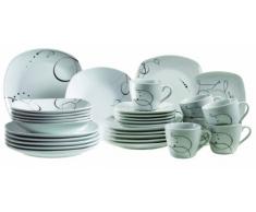 Domestic 921344 assiettes Service 30 Pieces Chanson