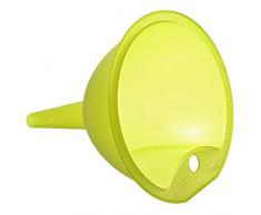 Rotho 1741405073 Entonnoir, Plastique, Vert Citron/Transparent, 45 x 35 x 25 cm