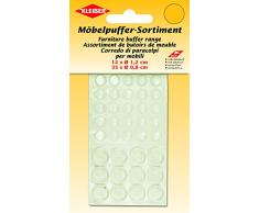 Kleiber Autocollant Meubles Tampons 12 x 1.2 cm 35 x 0.8 cm Clair,
