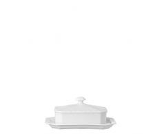Rosenthal 10430-800001-15169 Beurrier 250 g, Porcelaine, Blanc, 20,9 x 14 x 11,2 cm