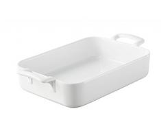 Revol 614850 Plat à Four Rectangulaire Porcelaine Blanc 26 x 18,5 x 6 cm