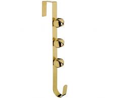 WeRChristmas Couronne de Cloches Porte Crochet DÃ©coration de NoÃ«l, 37Â cmÂ âÂ Or