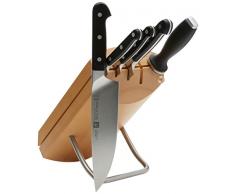 ZWILLING 38437-000-0 Pro Bloc à Couteaux 6 Pièces Bois Naturel