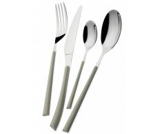 Casa Bugatti STAU-039S50 Stella Ivoire Ensemble de couverts, 24 piÃ¨ces