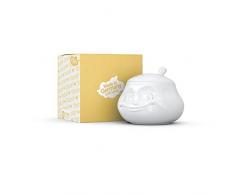 Fiftyeight Eau Douce Sucrier, Porcelaine, Blanc, 11.2Â x 11,3Â x 11,2Â cm