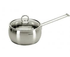 Brabantia Vision Acier Inoxydable Casserole 20 Cm avec Couvercle en Verre
