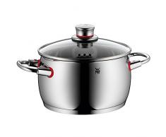 WMF 775206380 Faitout Haut, Acier Inoxydable, Argent, 20 cm