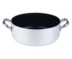 Pardini Platinum Casserole Antiadhérente, Aluminium, Gris, 36 cm