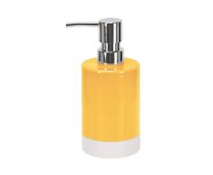 Kleine Wolke comme Plastique Distributeur de Savon, Jaune, 7Â x 7Â x 16.5Â cm