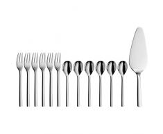 WMF 1291376040 Ensemble pour Gâteau, 13 Pièces, Acier Inoxydable, Argent, 25,3 x 12,5 x 3 cm