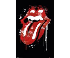 Rolling Stones (Graffiti Lips 61 x 91.5cm Affiche Maxi