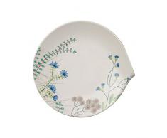Villeroy & Boch Flow Couture Assiette plate, 28x27 cm, Porcelaine Premium, Blanc/Multicolore