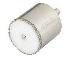 Wolfcraft 5929000 Scie cloche diamant céramique Tige 10 mm Diamètre 53 mm