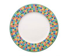 Villeroy & Boch Twist Alea Limone Assiette de prÃ©sentation, 30 cm, Porcelaine Premium, Blanc/Jaune