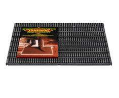 HMT 309 Paillasson PolypropylÃ¨ne Noir 59 x 38,5 x 2,2 cm