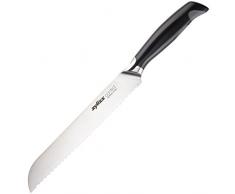 Zyliss ZE920178 Couteau à Pain Control 20 cm, Acier Inoxydable, Noir, 34 x 3,5 x 2,5 cm
