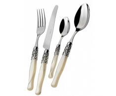 Casa Bugatti SECAM-M1965 Selene Ensemble de Couverts, 49 piÃ¨ces dans Une Caisse en Bois