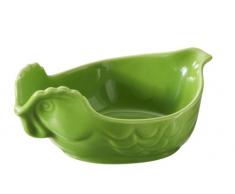 REVOL 641849 Plat à Four Volaille Petite Modèle Porcelaine Vert Lime 15,1 x 10,5 x 6 cm