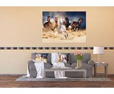 AG Design WB 8202 Autocollant Mural, PVC Film, Multicolore, 5 x 0,14 m