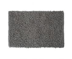 Sealskin Badteppich Twist Grau Tapis de Bain, Tissu, Gris, 90 x 60 x 3 cm
