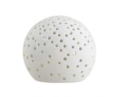 KÃ¤hler Nobili Photophore, CÃ©ramique, Blanc, 12 cm