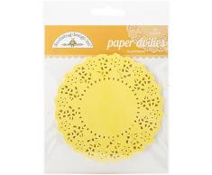 Doodlebug Matrices Papier Napperons 11,4Â cm 75/Pkg-Bumblebee