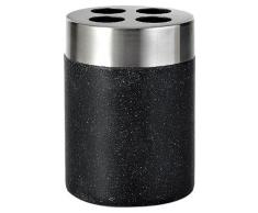 Ridder 22010210 Verre à brosses à dents Stone Noir