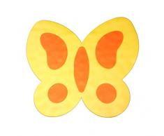 Outlook Design Bali Tapis de Douche antiglisse avec ventouses, Jaune