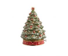 Villeroy & Boch Toys Delight Boîte à musique Sapin de Noël, Porcelaine, Vert