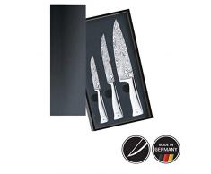 WMF 1890099998 Set de 3 Ensemble Couteaux, Acier, Argent, 36,5 x 17 x 3,5 cm