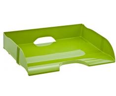 Rotho 1744805519 Panier de Bureau Croix Timeless, Plastique, Vert, 45 x 35 x 25 cm