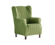 Martina Home Mejico Housse de Fauteuil élastique à Oreilles 33x42x8 cm Vert
