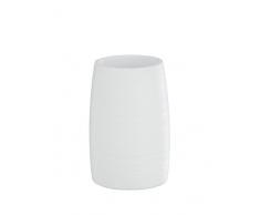 WENKO 22896100 Gobelet Goa, blanc, PolyrÃ©sine, 7,4 x 10,5 cm