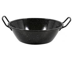 Esmaltaciones la Estrella Plat à Paella Profond Jaspé 24 cm 2,5 L