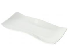 Villeroy & Boch Cera Assiette Ã pain, 21x10,5 cm, Porcelaine Premium, Blanc