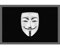 Empire Merchandising 623966 Anonymous, Paillasson, Taille 60 x 40 cm, Matière Polypropylène