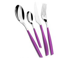 Casa Bugatti GLIU-021G50 GLAMOUR Iris Enemble de couverts, 24 pièces