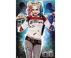 ErikÂ® - Poster Suicide Squad Harley Quinn Daddys LIL Monster - Papier GlacÃ© - 91x61cm
