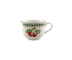 Villeroy & Boch French Garden Fleurence Tasse, 350 ml, Hauteur : 7,3 cm, Porcelaine Premium, Blanc/Multicolore