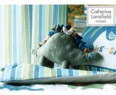 Catherine Lansfield Sleep Coussin en Forme de Dinosaure Dino - Multicolore