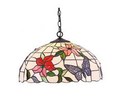 interfan Lampe suspension Printemps E27, Multicolore