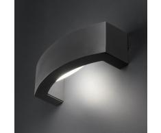 Faro Barcelona Eclairage extérieur - Applique -Ancora - Policarbonate/Alu - IP44 - Gris Anthracite