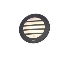 Stanley Panneau Applique murale avec PIR, E27, Plastique, Noir, 9 x 30 x 30, E27