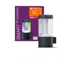 LEDVANCE Smart+ / Endura Lanterne LED Connecté | Applique Extérieure | 680 Lumens | 16 Millions de couleurs | Etanche | Compatible avec Amazon Echo Plus, Echo Show et passerelle Philips HUE