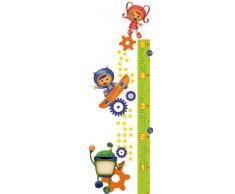 RoomMates 539010 Sticker Toise Adhésive Repositionnable Team Umizoomi Vynil